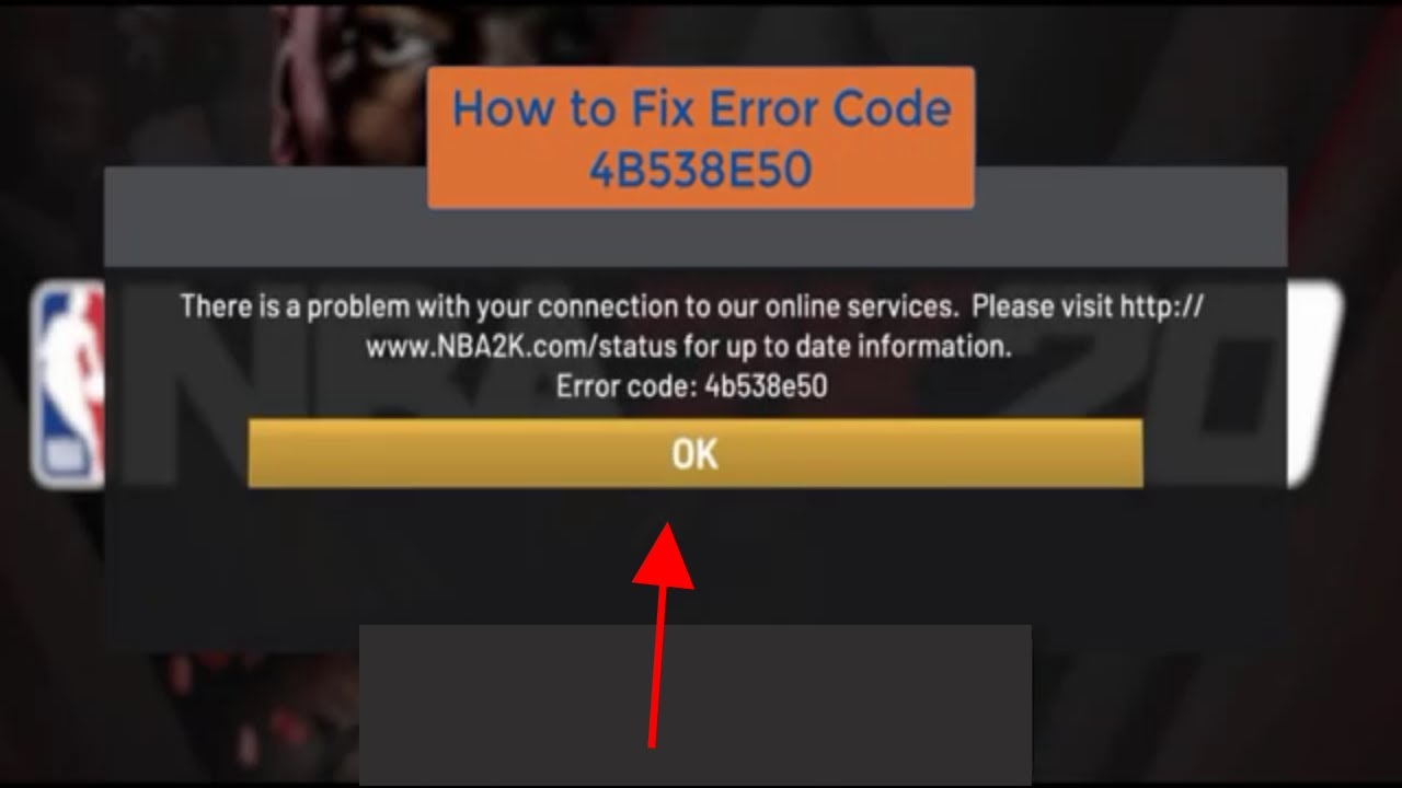 What is NBA 2K21 Error Code 4B538E50, and How to Fix It? – runeus.com