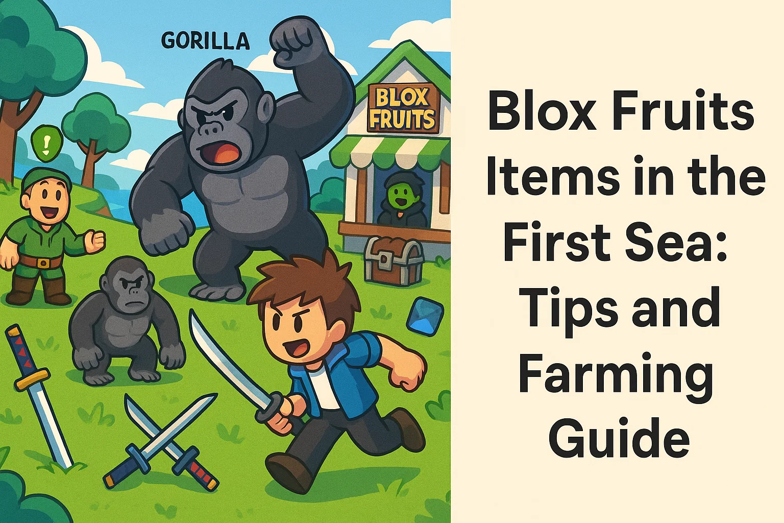 Blox Fruits Items in the First Sea: Tips and Farming Guide