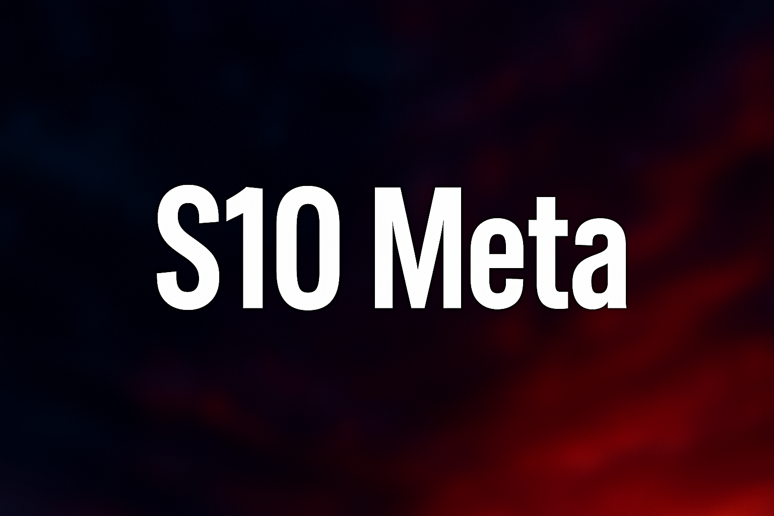 Top S10 Builds by Class