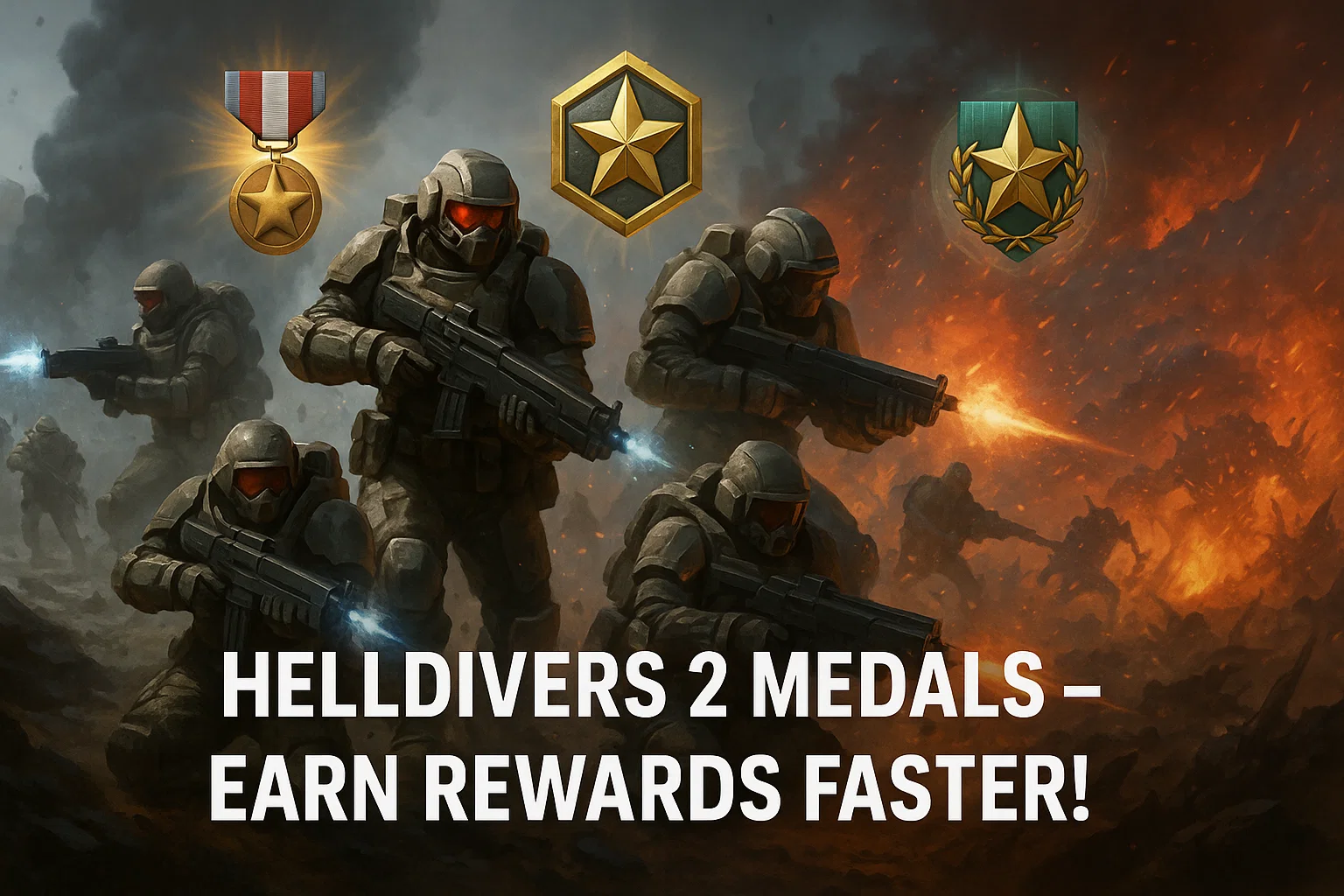 Helldivers 2 Medals Difficulty Guide – How to Earn Rewards Faster