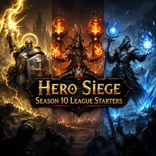 Hero Siege Season 10 League Starters: Best Beginner Builds for Normal to Hell