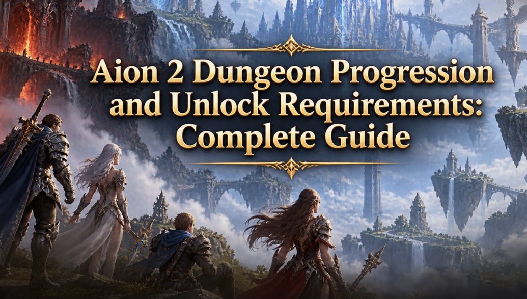 Aion 2 Dungeon Progression and Unlock Requirements: Complete Guide